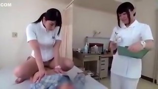 Asian, Doctor, Group Sex, Nurse, Uniform