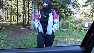 Muslim Hijab Lady Caught By German Police