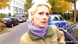 Shy German Housewife Picked Up for Pornography Audition Intercourse Sans Condom