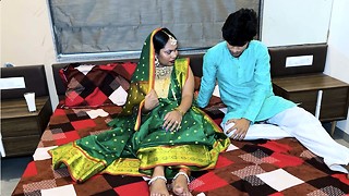 Wifey clothed up for wedding night for hubby